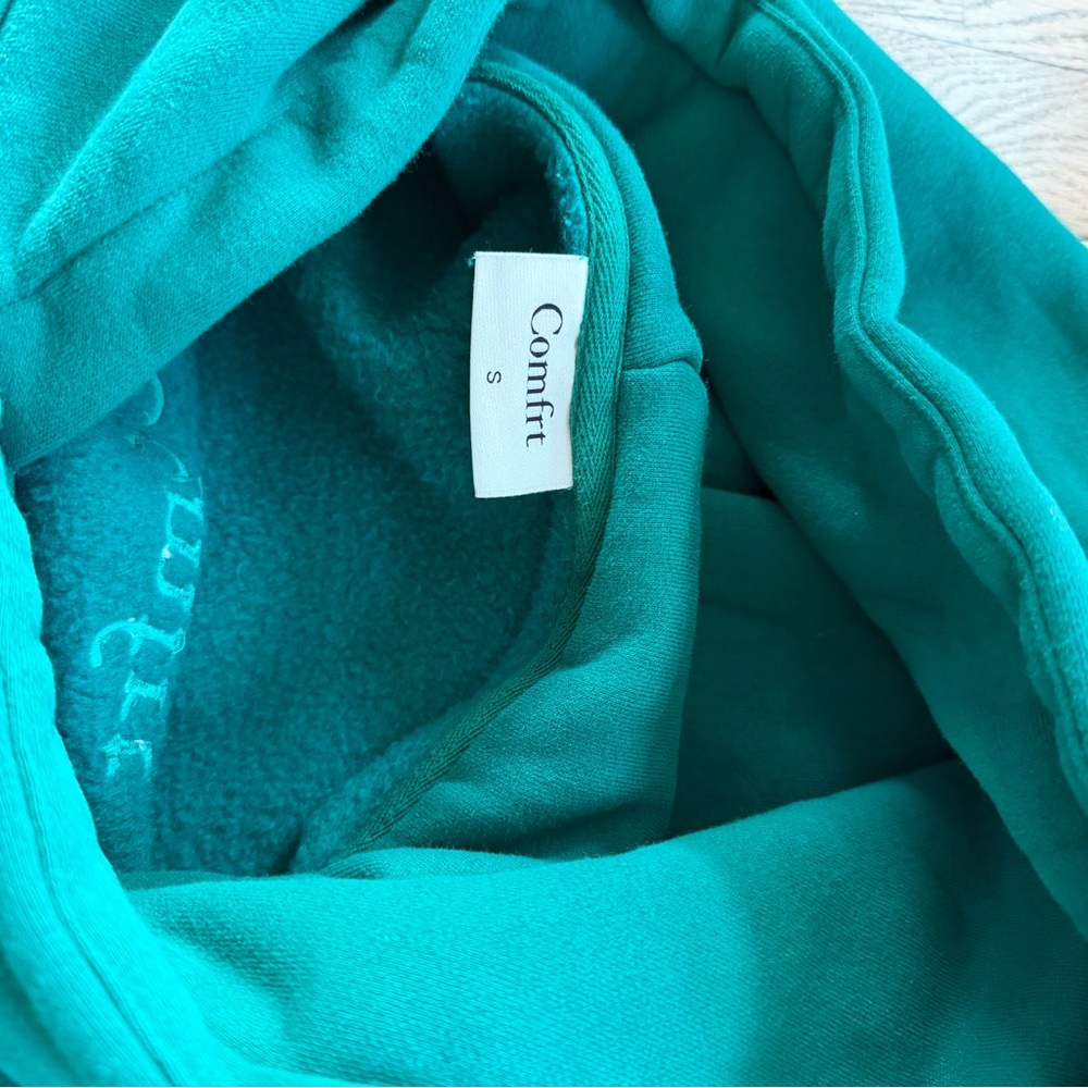 Comfrt Teal Jogger Set (Sweatshirt & Sweatpants) - Picture 5 of 5